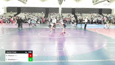 128-H lbs Quarterfinal - Henrique Ribeiro, Yale Street vs Charles Shaddow, Olympic