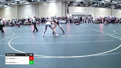 175 lbs Round Of 64 - Mitchell Wheeler, Lions WC vs Myles Sanchez, Silverback WC