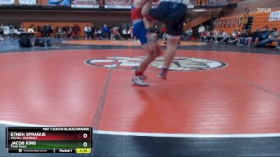 145 lbs Cons. Round 4 - Jacob King, Twin Falls vs Ethen Sprague, McCall- Donnelly