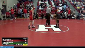 132 lbs Round 3 (12 Team) - Ian Hodgin, Hewitt-Trussville vs Trestin Simien, Sparkman
