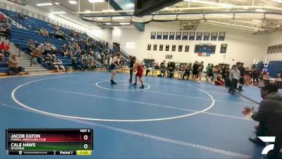 220 lbs Semifinal - Jacob Eaton, Powell Wrestling Club vs Cale Haws, Wyoming