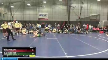 130 lbs Round 3 (6 Team) - Dylan Grant, Montana Maroon vs Caden Zomer, South Dakota Thunder