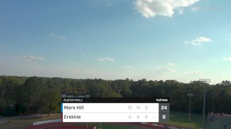 Replay: Mars Hill vs Erskine | Oct 8 @ 4 PM