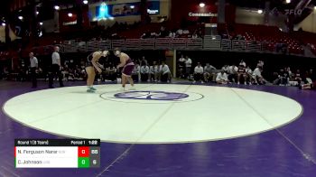 285 lbs Round 1 (8 Team) - Cooper Johnson, Lincoln Southeast vs Noah Ferguson Naranjo, Norfolk