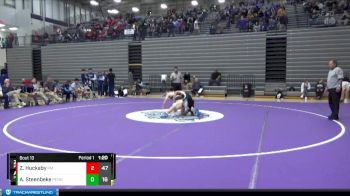 160 lbs Placement Matches (8 Team) - AJ Steenbeke, Penn vs Zach Huckaby, Perry Meridian