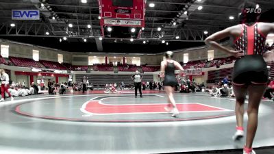 125 lbs Rr Rnd 1 - Hope Grove, Lexington Girls Oklahoma vs Cali Bowyer, Stillwater High School Girls