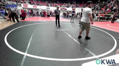 49 lbs Semifinal - Harlan Edwards, Wagoner Takedown Club vs Jack Sadler, Barnsdall Youth Wrestling