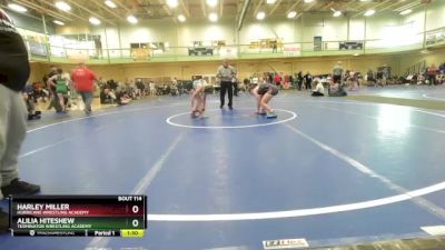 97-108 lbs Round 2 - Harley Miller, Hurricane Wrestling Academy vs Alilia Hiteshew, Terminator Wrestling Academy