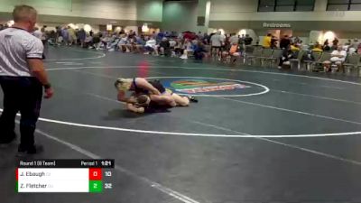 170 lbs Round 1 (8 Team) - Jacob Ebaugh, Delaware vs Zaelyn Fletcher, Camden Greasers