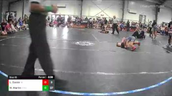 49 lbs Round 4 (6 Team) - Memphis Martin, Storm vs Lucas Ducos, North Brevard