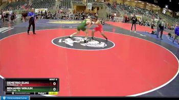 197 lbs Round 3 (4 Team) - Demetrio Elias, McMinnville vs Benjamin Winjum, West Linn