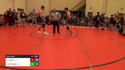 Rr Rnd 5 - Carter Durst, All American K-8 vs Zander McCrobie, Louisville WC K-8