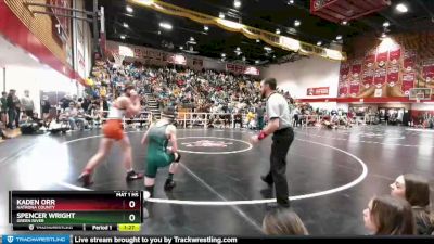 113 lbs Semifinal - Spencer Wright, Green River vs Kaden Orr, Natrona County