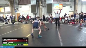 80 lbs Round 6 (8 Team) - Jaden Washington, Dynasty vs Chance Wuhr, Team 922