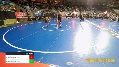 65 lbs Consi Of 8 #2 - Julianna LaSavage, Ringers vs Genesis Anderson, Dakota Boyz Wrestling Club