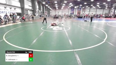 170 lbs Round Of 64 - Brodie Daugherty, PA vs Draedyn Johnson, WY