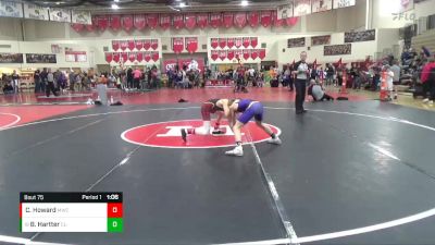 90 lbs Cons. Round 4 - Brody Hartter, CL-GLR vs Calin Howard, Menomonie Wrestling Club