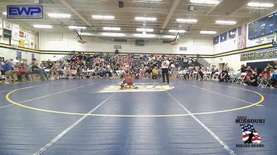 12-60 lbs Rr Rnd 1 - Kai Stevens, BB Border vs Liam Vargas-Todd, BB Missouri