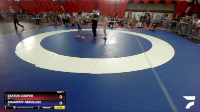 126 lbs Champ. Round 1 - Easton Cooper, WI vs Khakimov Abdulloh, IL