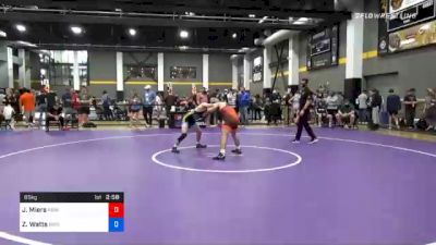 65 kg Consolation - Jonathan Miers, Princeton Wrestling Club vs Zach Watts, Bison Wrestling Club