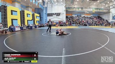 144 lbs Cons. Round 2 - Chase Thompson, Salesianum vs Alec Baxley, Saint Marks H S