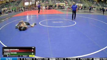128 lbs Round 3 (4 Team) - Mateo Rockwell, Riverside vs Kanoa Machin, La Pine