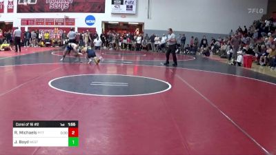 149 lbs Consi Of 16 #2 - Ryan Michaels, Pitt-Unattached vs Jeffrey Boyd, West Virginia