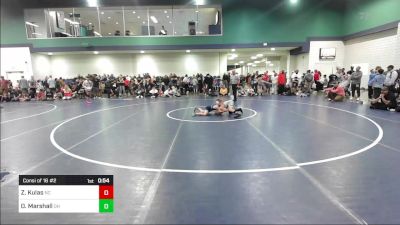 80 lbs Consi Of 16 #2 - Zakkary Kulas, NC vs Owen Marshall, OH