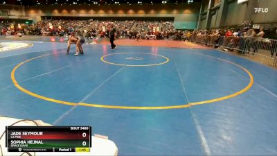 132 lbs Quarterfinal - Sophia Hejnal, Grace Davis vs Jade Seymour, La Pine