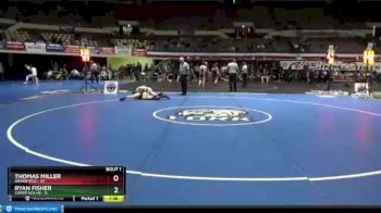 145 lbs Finals (2 Team) - Thomas Miller, Grassfield vs Ryan Fisher, Currituck HS