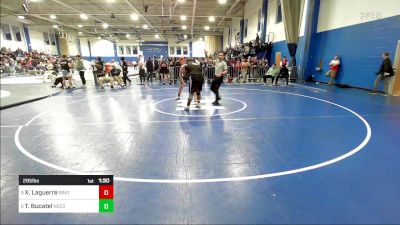 285 lbs Round Of 16 - Xavier Laguerre, Brockton vs Theodor Bucatel, Needham