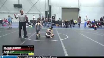 72 lbs Round 7 (8 Team) - Grayson Hostetter, MMA Uprising vs Chase Smith, Xtreme Team