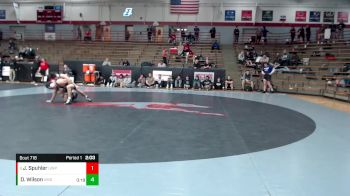 149 lbs 7th Place Match - Jalen Spuhler, UW-Parkside vs Dallas Wilson, Mount Olive