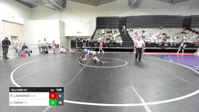 89 lbs Rr Rnd 4 - RYDER LACHANCE, Maine Trappers vs Cade Collins, Triumph Trained