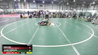 175 lbs Round 1 (4 Team) - Ayden Christian, GREAT BRIDGE WC vs Zach Ray, INVICTUS WRESTLING - GOLD