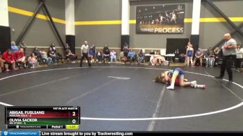 106 lbs Placement (4 Team) - Olivia Sackor, MN Storm vs Abigail Fuglsang, Missouri Gold