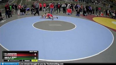 86 lbs 5th Place Match - Ty Johnston, Deschutes Mat Club vs Nikola Reidt, MOOK MAT CLUB