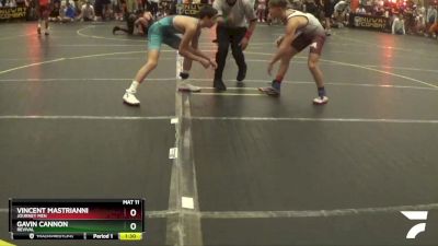 117 lbs Champ. Round 1 - Gavin Cannon, Revival vs Vincent Mastrianni, Journey Men