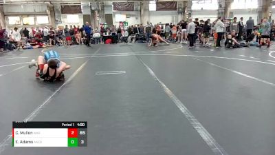 76 lbs Round 5 (8 Team) - Carter Mullen, Warhawks Wrestling vs Elijah Adams, AACO Allstars