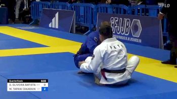 DIEGO OLIVEIRA BATISTA vs MARKO TAPANI OIKARAINEN 2023 European Jiu-Jitsu IBJJF Championship