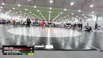 191 lbs Round 2 - Jesse Kirby, University Of The Cumberlands vs Maquoia Bernabe, University Of The Cumberlands