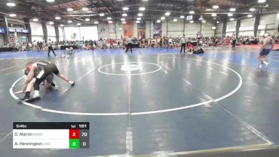 154 lbs Rr Rnd 1 - Duke Martin, Mat Assassins vs Andrew Pennington, Ohio Titan