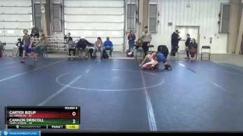92 lbs Round 6 (8 Team) - Carter Bizup, All American vs Cannon Driscoll, Terps Xtreme