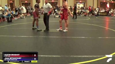 170 lbs Round 1 - John Betancourt, Bay Shore Wrestling vs Austin Brabant, K-Bay WC