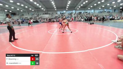 160 lbs Rr Rnd 3 - Patrick Downing, Illinois Menace vs Mason Mansfeild, MMG