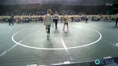 83 lbs Semifinal - Josh Hutcheson, HURRICANE WRESTLING ACADEMY vs Kamden Barnett, Bristow Youth Wrestling