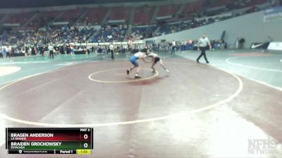 4A-106 lbs Semifinal - Bragen Anderson, La Grande vs Braiden Grochowsky, Estacada