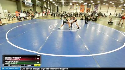 130 lbs Rd# 5- 3:45pm Friday Final Pool - Ryan Gavrish, Double Champs vs Corbin Wooley, Oklahoma Outlaws