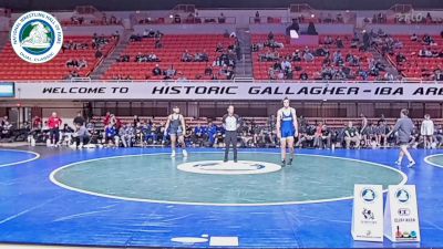 285 lbs Semifinal - Silas Camp, Stillwater, OK vs Adam Farha, Poway