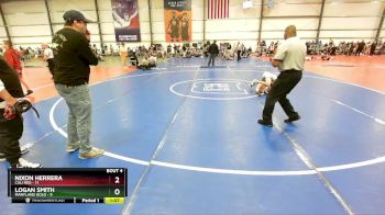 68 lbs Rd# 4- 2:00pm Friday Final Pool - Nixon Herrera, Cali Red vs Logan Smith, Maryland GOLD